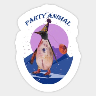 Party Animal Sticker